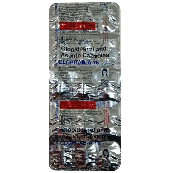 clopitab a 75mg capsule 15's
